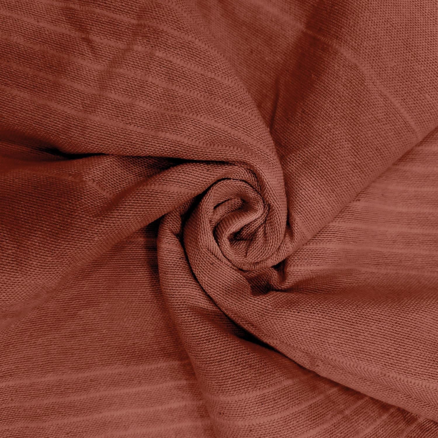 Soleil D'Ocre, Adele, přehoz, pohovka, bavlna, cihlově červená, 220 X 240 cm Postele a přikrývky Besuche den Soleil d'ocre-Store
