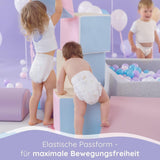 Plenky Bella Baby Happy Premium, velikost 6, Junior Extra, 15+ kg, 96 kusů, pečeť DERMATEST a OEKO-TEX, Jednorázové dětské plenky