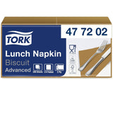 Tork 477840 Limetkové ubrousky na oběd / 2vrstvé ubrousky pro malá jídla nebo svačiny / Pokročilá kvalita / 10 x 200 (2000) papírové ubrousky / 32,6 x 33 cm (d x š) / 1/4 skládání