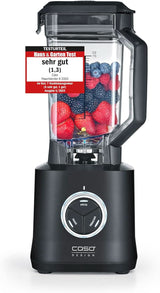 CASO Powerblender B 2000 - Profi stojanový mixér, 30 000 U/Min, 2000 Watt, Bruchsicherer Tritan-Mixbehälter (2 l), Bpa-Frei, Pulse-, Shake-, Smoothie-Funktion, 8-Fach Messer-System Mit Kitchen Na Titanbeschichtung