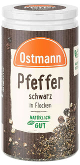 Ostmann - Vločky černého pepře, 25 gramů Condimente Naty Shop