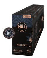 Kaffeekapseln Ristretto, 100 Kapseln für Kapselmaschinen (10x10), 80% recyklovaný hliník v Kapselkörper