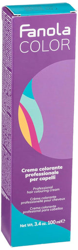 Fanola crema colore Barvicí krém 7.0 Blond, 100 ml Barva na vlasy Naty Shop 7.03 Teplá blond