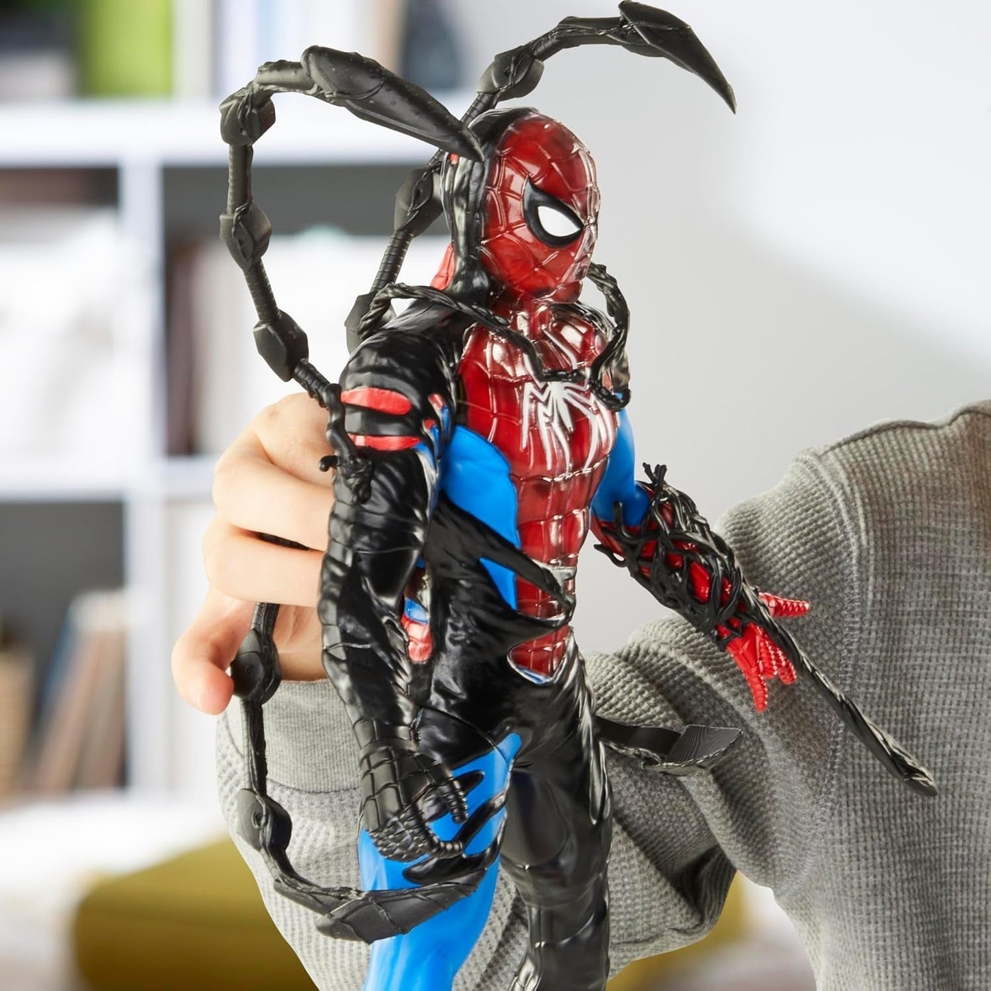 Akční figurka Marvel Spider-Man Venomversus Spider-Man Color Changer s příslušenstvím Akční figurky Naty Shop
