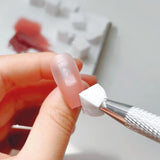 100 Stück Nail Art Schwamm Mit Piercing Zange,Nail Art Zubehör Schwamm Mit Piercing Kugel Aufdreher,Aplikátor houbového štětce,Nagelkunst-Rendering-Werkzeuge,Für Gradient Nail Art Patterns Erstellen.