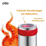 Cilio PICCANTE mlýnek na feferonky, Ø 6,5 cm, V: 14,5 cm, s uzavíracím víkem Mlýnky a kráječe Naty Shop