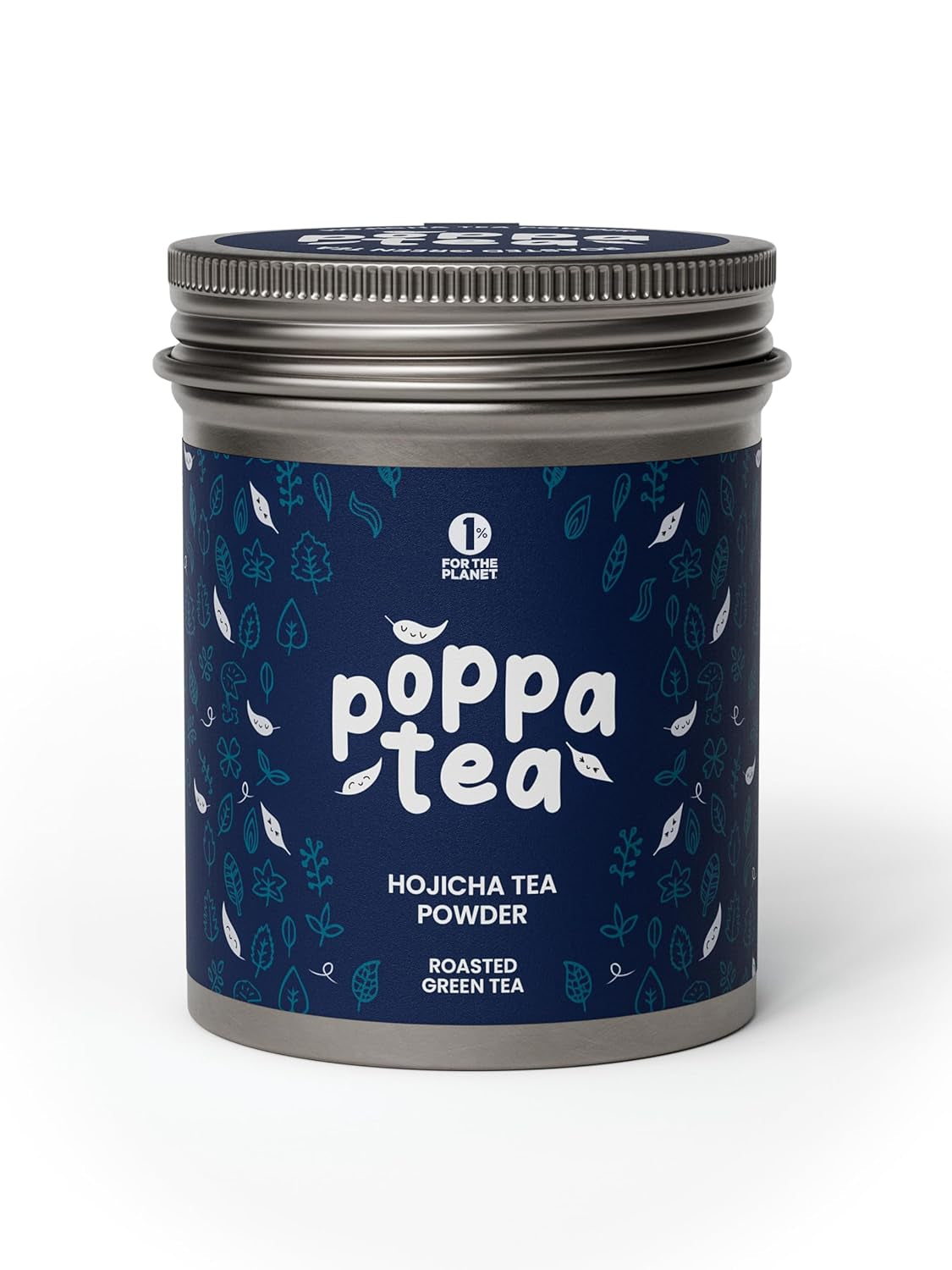 Poppatea Hojicha Tea Powder - Pražený zelený čaj (50g náhradní sáček)