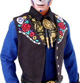 Panenka Ken Barbie 2022 Día De Muertos s košilí, vestičkou a sombrerem, barva na obličej Calavera, dárek pro sběratele