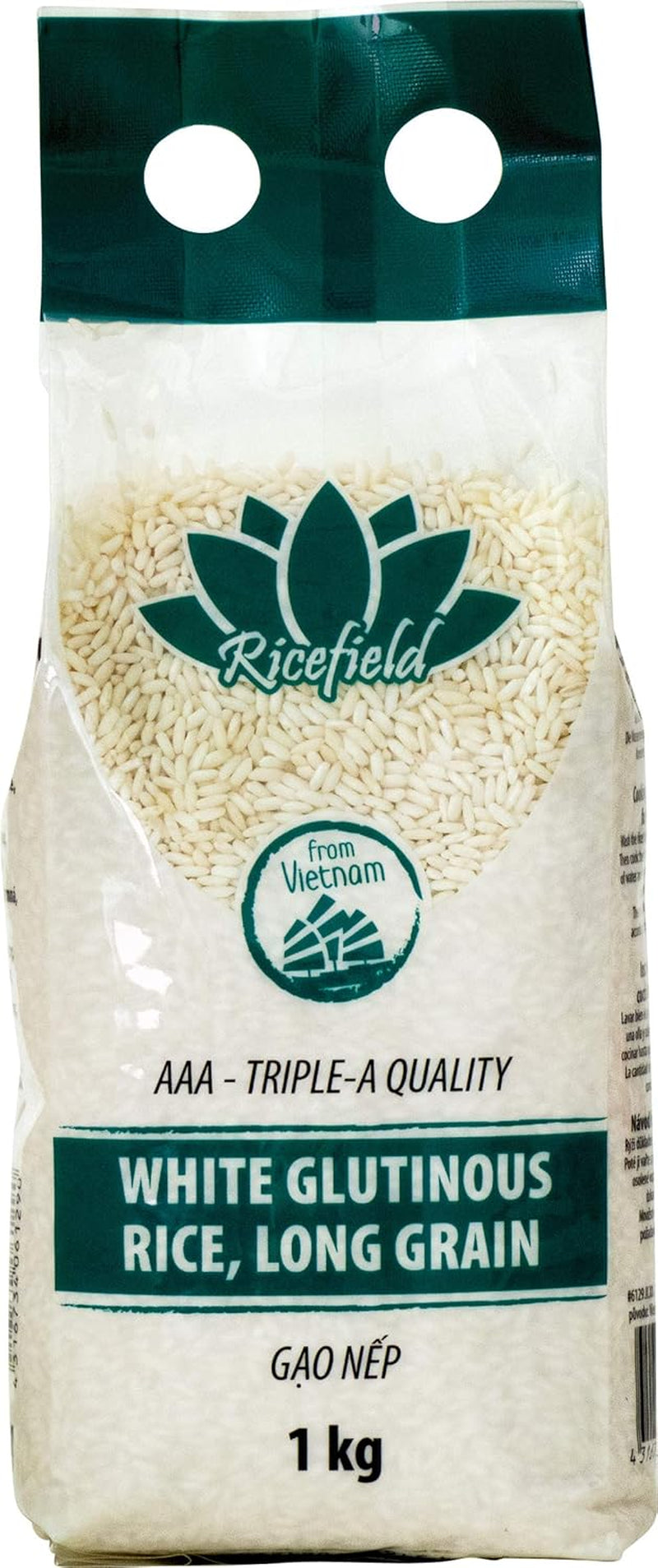 RICEFIELD lepkavá rýže, 1 kg