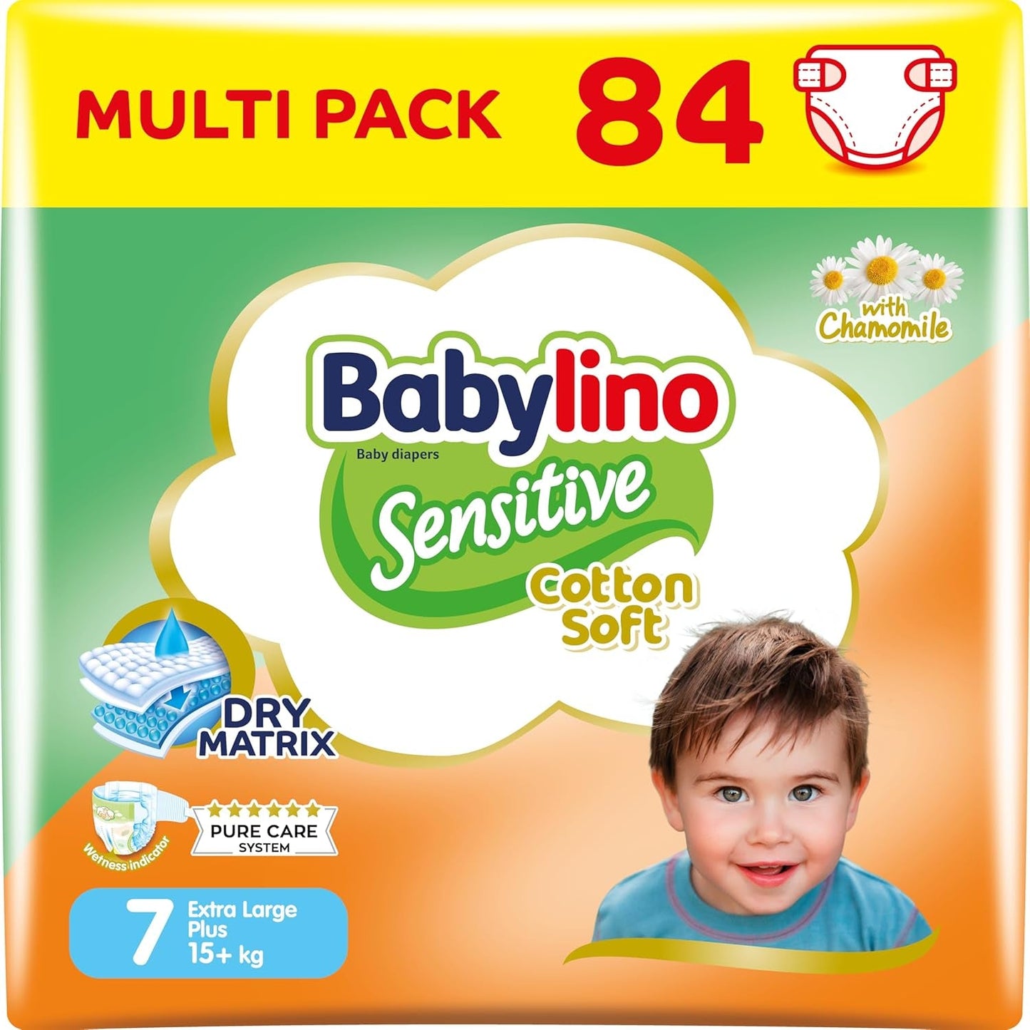 Dětské plenky Sensitive vel. 4, Maxi (8-13 kg), 20 kusů