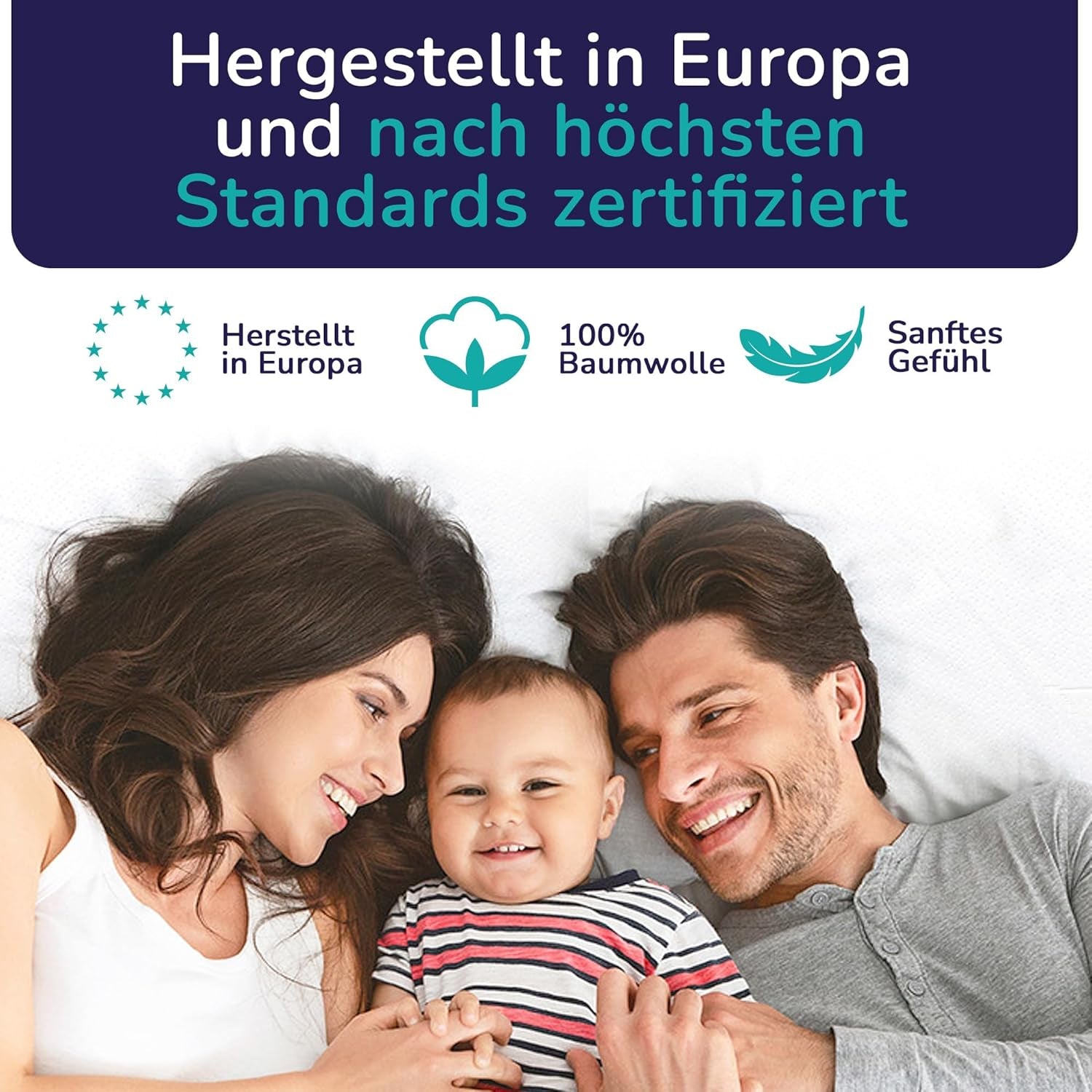 Sada 2 polštářů na podporu krku 40X60-13Cm - Ergonomický polštář na spaní na krk a ramena, Cervikální ortopedické polštáře s certifikací Oeko-Tex Naty Shop
