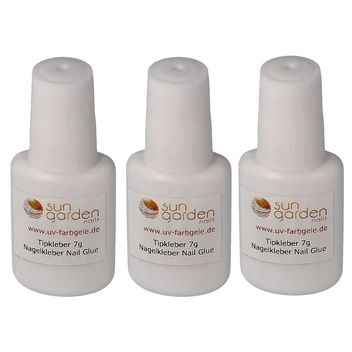 Sun Garden Nails Tipbox 500 tipů vč. 3 tipy Lepidlo Tipy Tipy na nehty Lepidlo - Modeláž nehtů