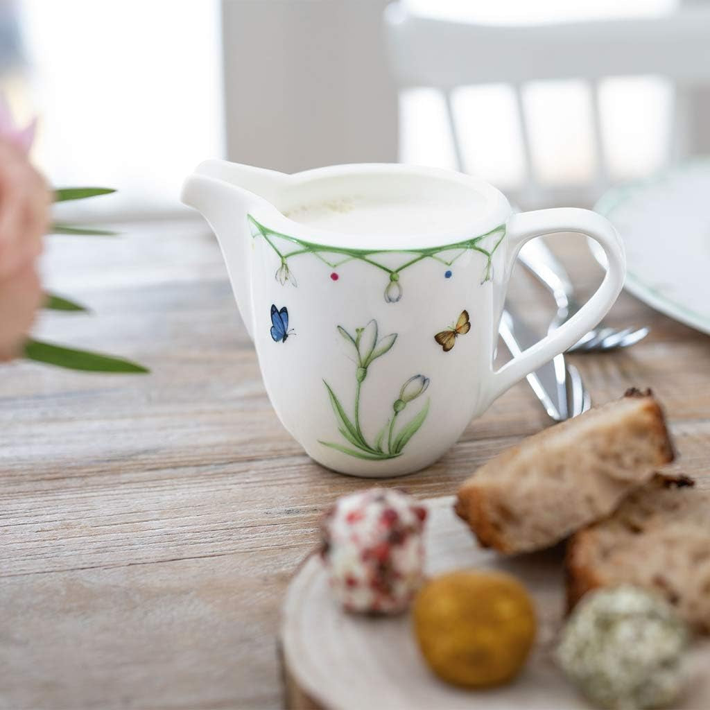 Hrnek na mléko Villeroy & Boch Colorful Spring, 280 ml, prémiový porcelán, bílá/vícebarevná