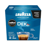Lavazza A Modo Mio Dek Cremoso, 256 kávových kapslí, na espresso bez kofeinu s aromatickými tóny mandlí a canditis, 100% Arabica, intenzita 7/13, středně pražení, 16 balení