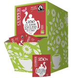 Cupper Bio ovocný čaj Brusinka Malina | Malinový čaj | 250 nebělených čajových sáčků | Velké balení | Ideální do kanceláře | Ekologické | Fair trade