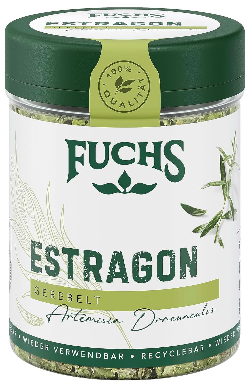 Fuchs, estragon, francouzské bylinky na zjemnění salátů nebo holandská omáčka, 10 gramů Condimente Naty Shop