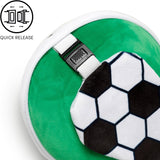 Cestovní polštářek s maskou Relaxeazzz - Fotbal Cestovní polštářky Naty Shop