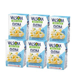 Condisoia krém, ideální smetana na vaření pro lidi s intolerancí laktózy, vegany a vegetariány, univerzální v kuchyni, 6 x 200 g