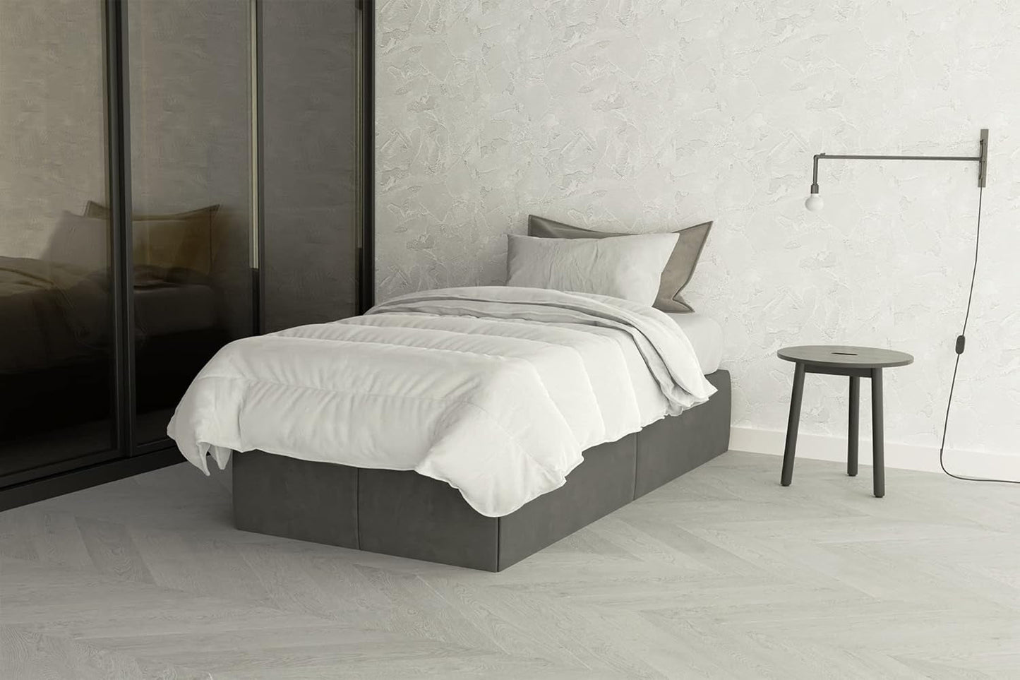 Prestige 4 Stagioni 4 seasons bílá přikrývka, 100% mikrovlákno, 150X200Cm Přikrývky a přikrývky Naty Shop