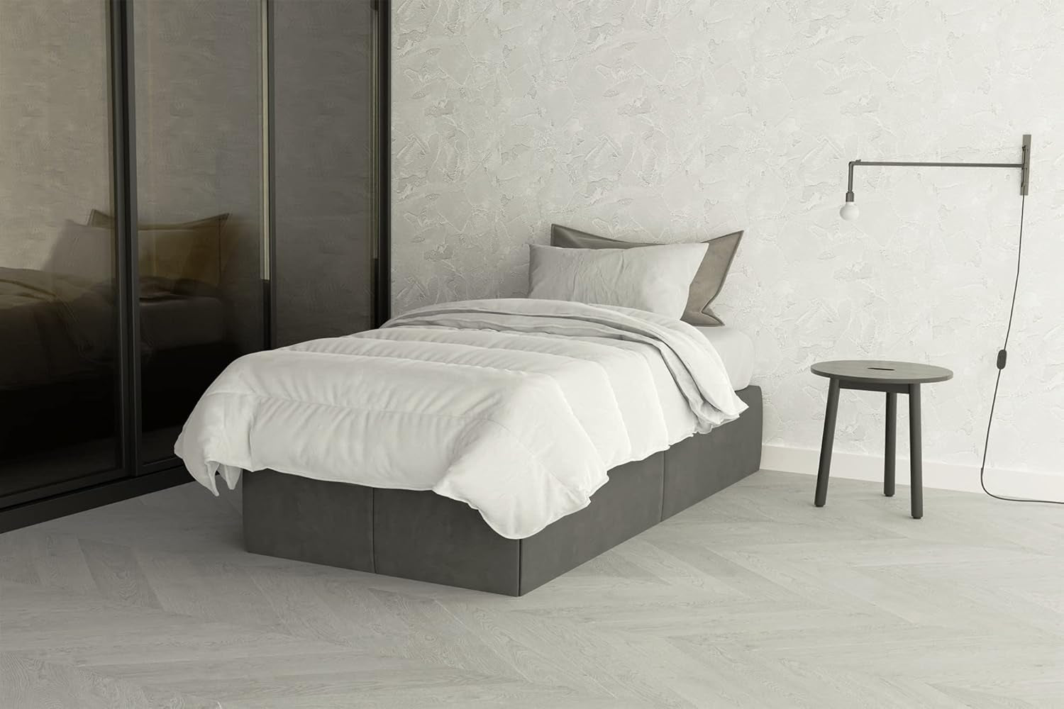 Prestige 4 Stagioni 4 seasons bílá přikrývka, 100% mikrovlákno, 150X200Cm Přikrývky a přikrývky Naty Shop