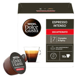 Nescafé Dolce Gusto Cafe Dolce Gusto Espresso Intenso Desc. | Nestle Pack 3 Kisten Mit 18 Kapseln, Die Jewells 16 Einheit (3er Pack)