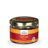 Herbaria Safran-Fäden bio 0,5g im Glas – Bio Saffron-Fäden aus dem Bericht Safran-Ort Taliouine v Maroku – Safranfäden v Premium Bio-Qualität – Saffron Premium - Safran première kategorie
