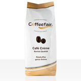 Coffeefair Cafe Creme Kaffeebohnen in Barista Qualität - 1 kg pro Kaffeevollautomaten, Mischbohne pro Kaffee nebo Espresso verwendbar, schonende Trommelröstung