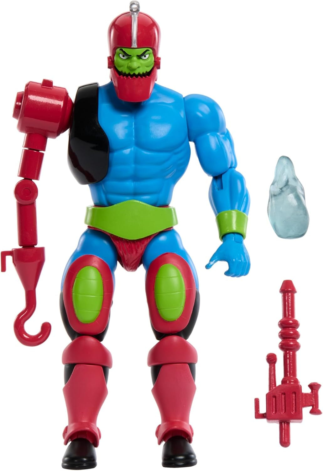 Masters of the Universe Origins Akční figurka Trap Jaw Sběratelská figurka, přibl. 14cm velká oblíbená hračka MOTU padouch s 16 pohyblivými klouby a příslušenstvím, HYD41, [vícebarevné] akční figurky Naty Shop Výchozí název