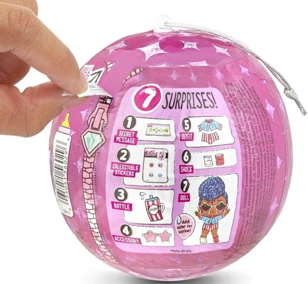 LOL Surprise Glitzer Series - Glitzer-Puppen im 12er-Pack - 80+ překvapení s loutkami, outfity, doplňky a dalšími - Spielzeug mit Wasserüberraschung - Für Mädchen und Jungen ab 4 Jahren