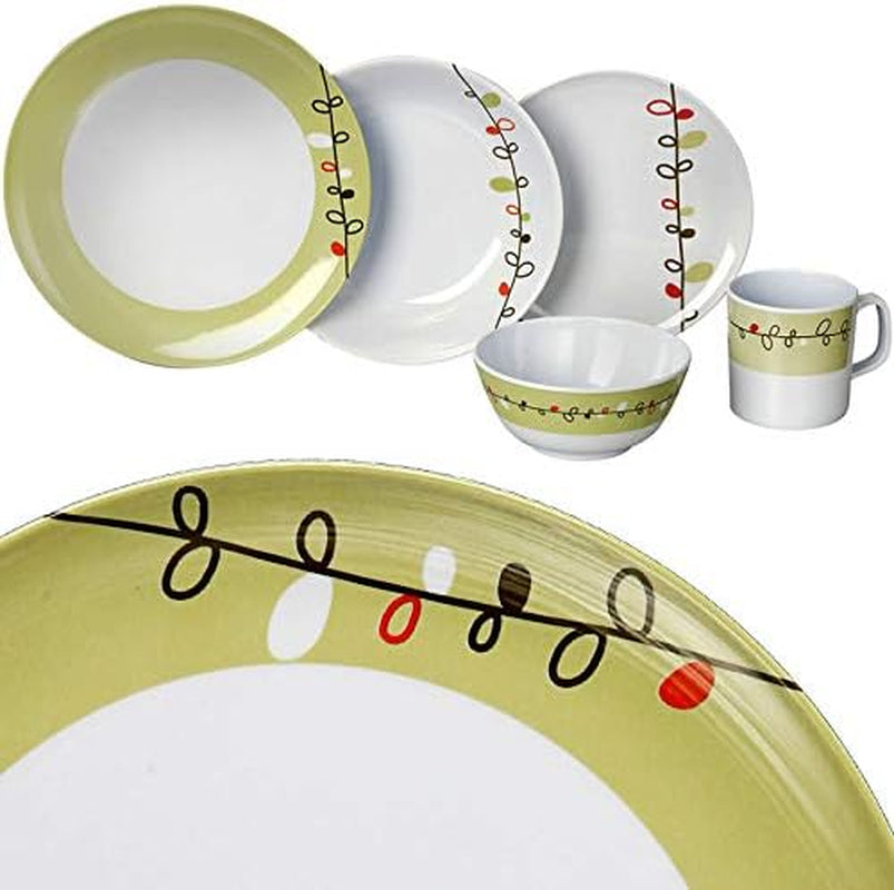 Melaminová sada nádobí, design Esprit