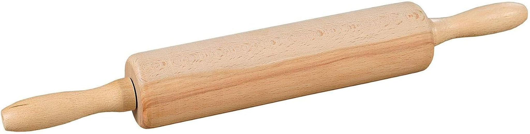 KESPER | Twister z bukového dřeva - certifikace FSC® | Váleček s kovovým vřetenem a kluzným ložiskem | Celková délka: 44 cm - Ø 6,3 cm | 25 cm role | 69374