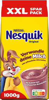 Nestlé, kakaový prášek pro zamíchání do mléka, 1 kg kakaa a horké čokolády Naty Shop