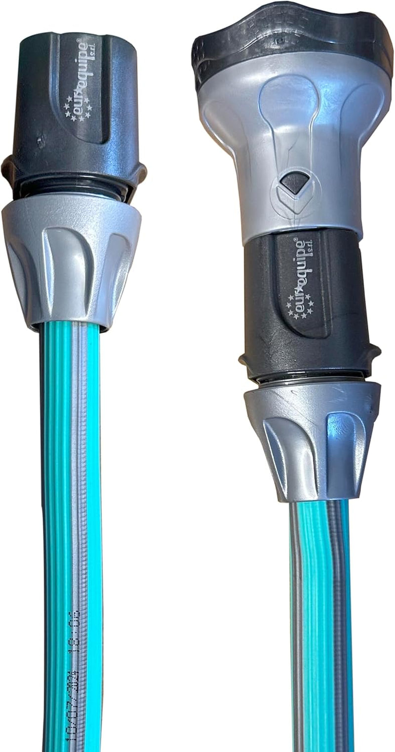 Zahradní hadice prodloužitelná až na 7,5 metru, 1/2" (12,5 mm), s ruční sprchou a 8 funkcemi, Idroeasy