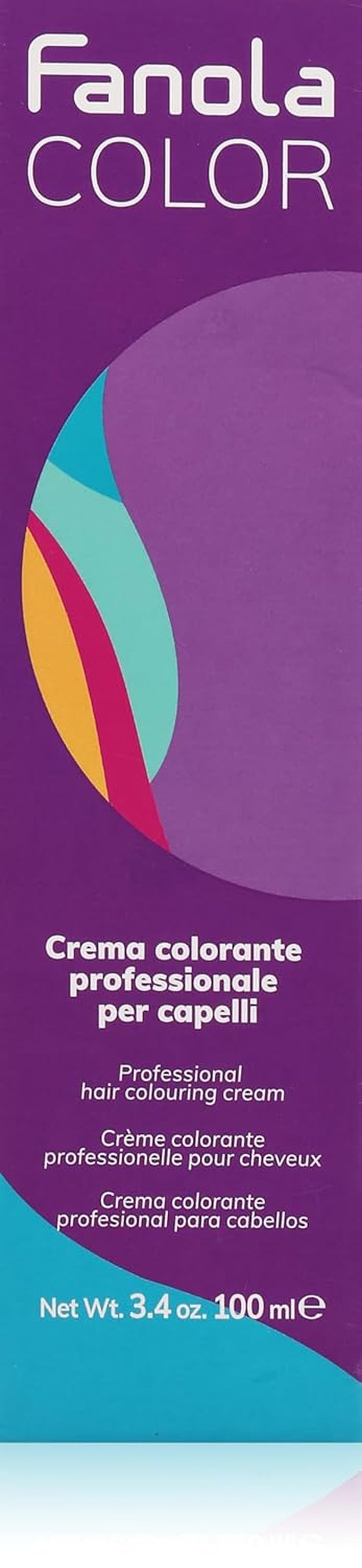 Fanola crema colore Barvicí krém 7.0 Blond, 100 ml Barva na vlasy Naty Shop 4.0 Středně hnědá