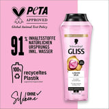 Gliss Shampoo Liquid Silk (250 ml), pro křehké a matné vlasy Sprcha a koupel Naty Shop
