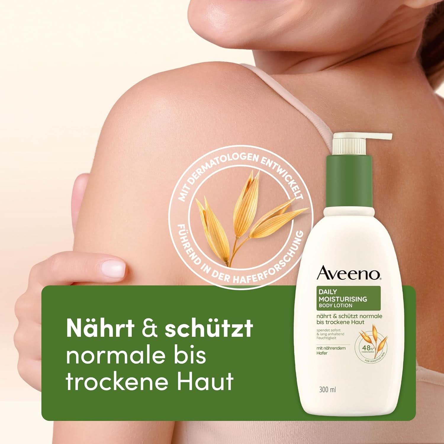 Aveeno Daily Moisturizing Body Lotion, 300 ml Kosmetika a kosmetika Naty Shop