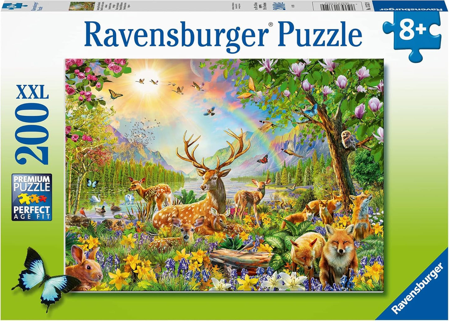 Puzzle Ravensburger pro děti – 13352 Půvabná rodina jelenů – 200dílné puzzle pro děti od 8 let Puzzle Naty Shop Výchozí název