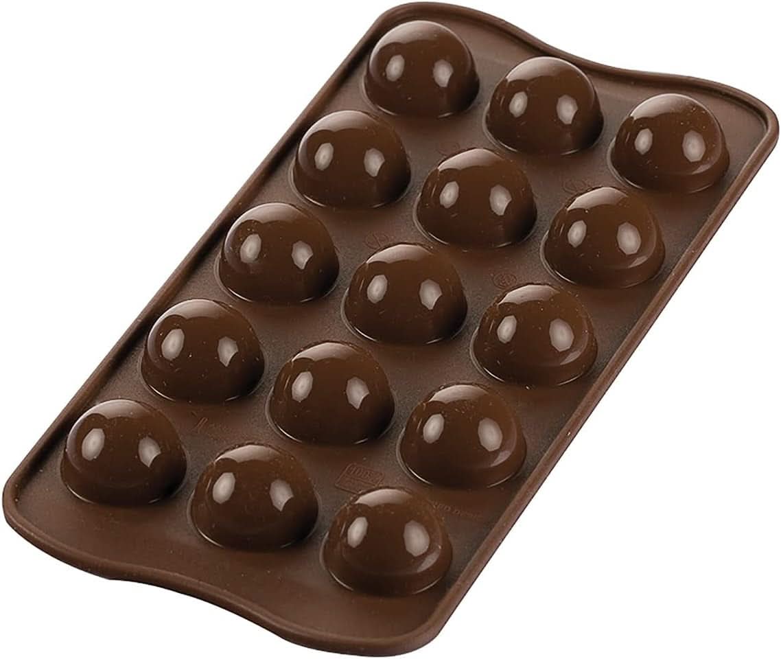 Silikomart 199384, 3D forma pro kuchyň s plamenem čokolády Naty Shop Tartufino