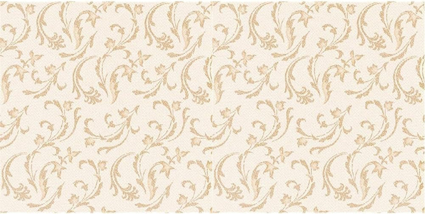Papstar, 50 ubrousků "ROYAL Collection" 1/4-násobek 40 cm X 40 cm šedá "Damascato", #85005