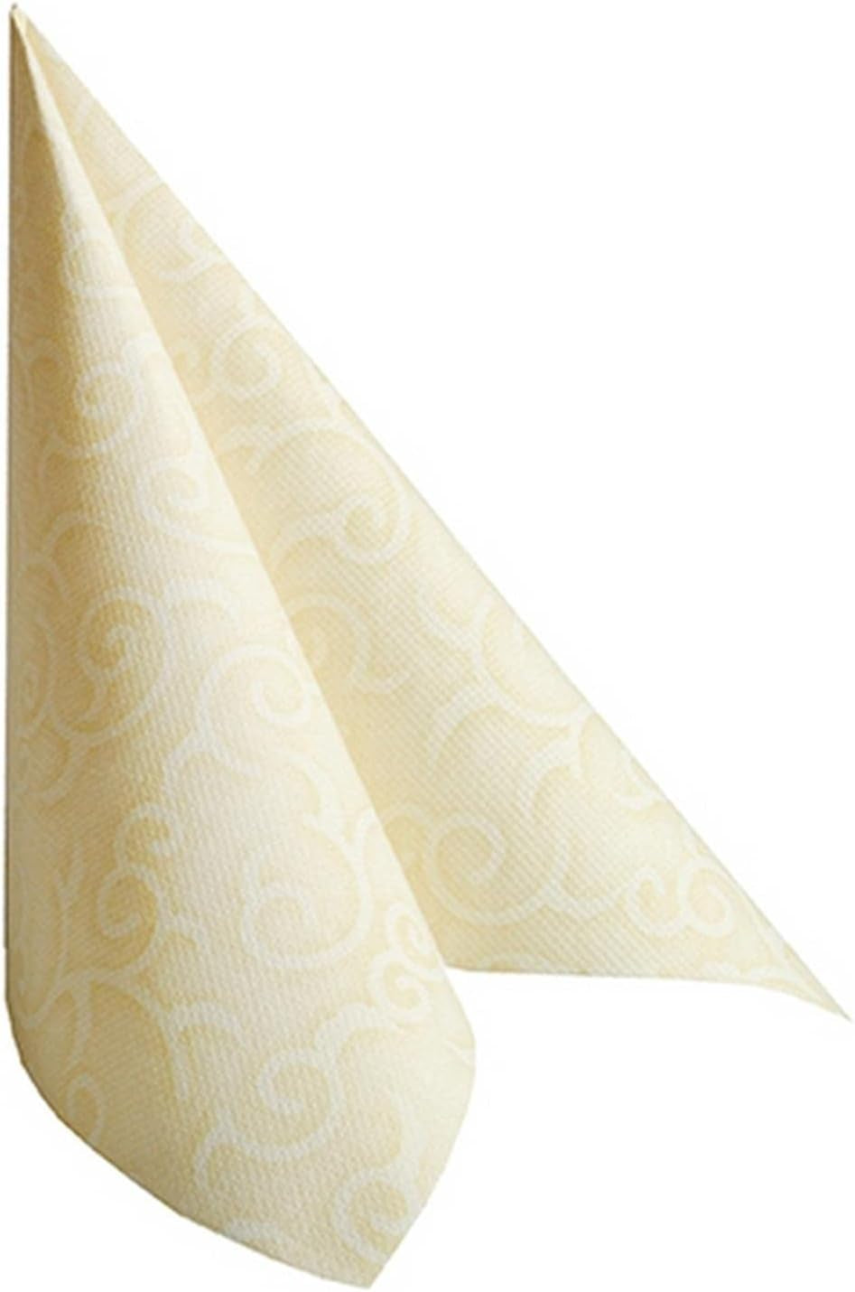 Papstar, 50 ubrousků "ROYAL Collection" 1/4-násobek 40 cm X 40 cm šampaňské "Casali", #84877
