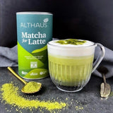 Matcha na latte Směs zeleného čaje s třtinovým cukrem, 400g, vegan, na 20 porcí