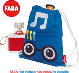 FBB10002 Postavička se zvukem, modrá Toys Bebe Naty Shop