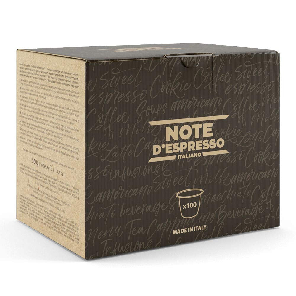 Kávové kapsle Arabica Kompatibilní s Nespresso 5,6 g x 100 kapslí