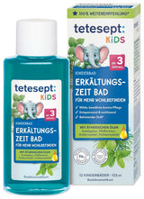 Tetesept Kids Cold Time Bath - dětská přísada do koupele pro chladné období se 4 esenciálními oleji, relaxace a prohřívání, 125 ml Naty Shop