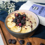Lyofilizované borůvky: 100 g sušených pěstovaných borůvek na smoothie, müsli, polevu kaší - lyofilizované bobule bez přidaného cukru - NutriPur lyofilizované borůvky Dehydrované produkty Naty Shop