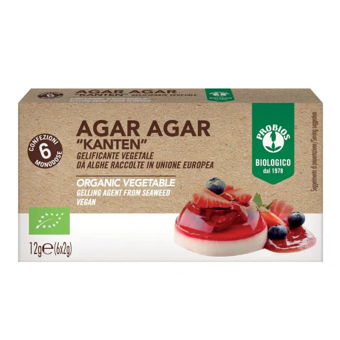 Probios Agar Mletý agar 12g (6x2g), Eco Naty Shop