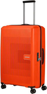 American Tourister Aerostep - Spinner L, rozšiřitelný kufr, 77 cm, 101,5/109 L, oranžová (světle oranžová) Zavazadla a cestovní vybavení Naty Shop