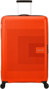 American Tourister Aerostep - Spinner L, rozšiřitelný kufr, 77 cm, 101,5/109 L, Oranžový (Bright Orange) Zavazadla a cestovní vybavení Naty Shop Orange (Bright Orange) L (77 cm - 101,5/109 L)