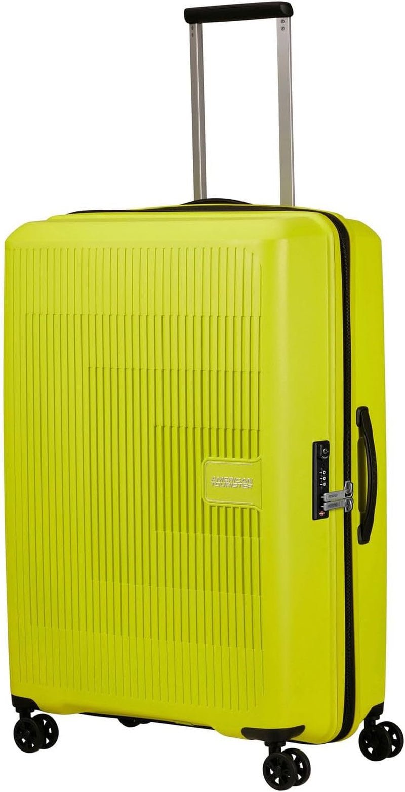American Tourister Aerostep - Spinner L, rozšiřitelný kufr, 77 cm, 101,5/109 L, oranžová (světle oranžová) Zavazadla a cestovní vybavení Naty Shop zelená (světlá limetka) L (77 cm - 101,5/109 l)