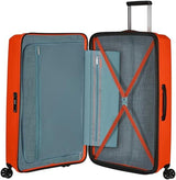 American Tourister Aerostep - Spinner L, rozšiřitelný kufr, 77 cm, 101,5/109 L, oranžová (světle oranžová) Zavazadla a cestovní vybavení Naty Shop